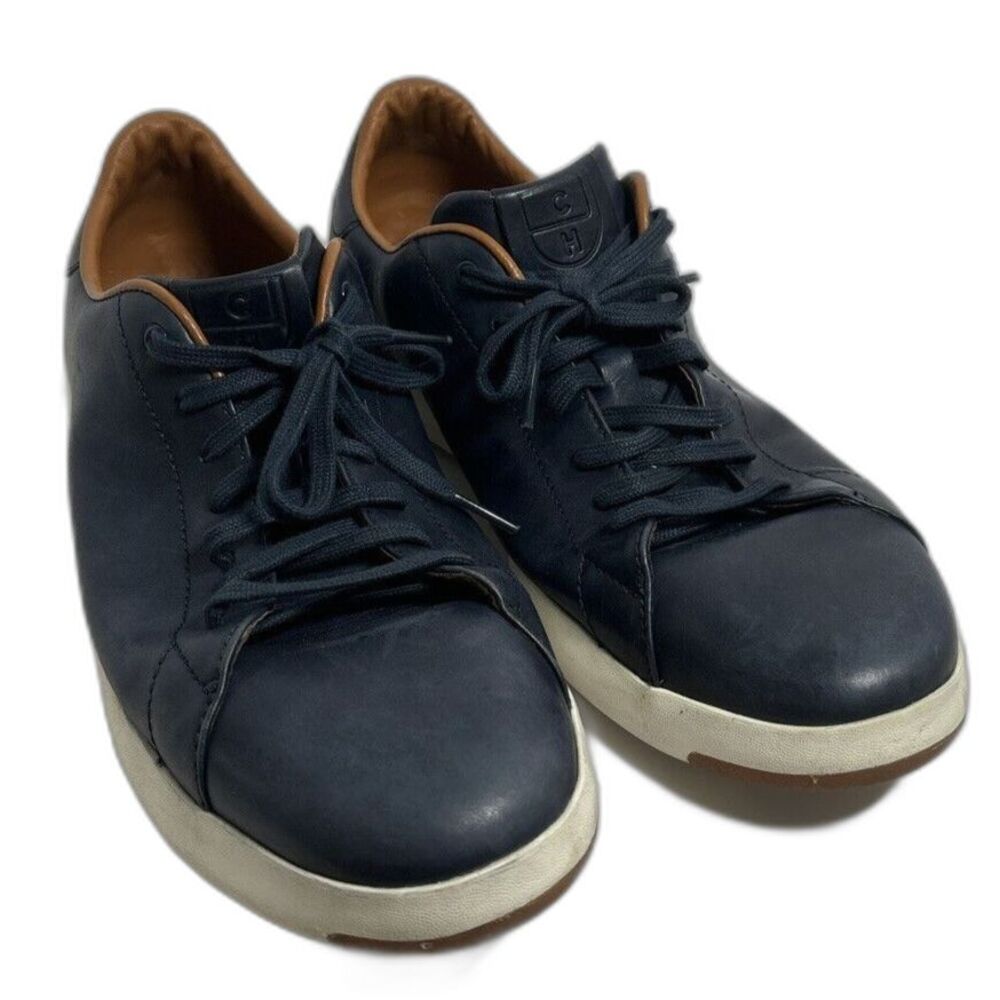 Cole Haan Grand Pro Sneaker Casual Show Men's Navy Used 12 M